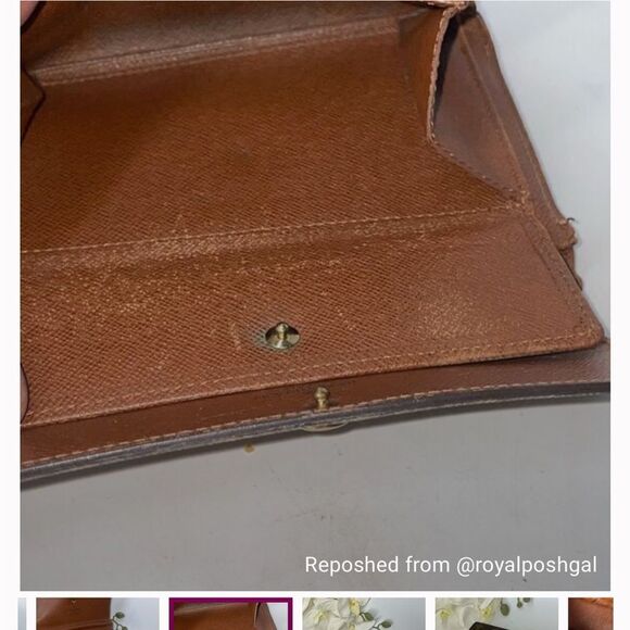 Authentic Louis Vuitton Monogram Tresor Etui Trifold Wallet - Picture 15 of 16